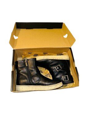 Harley Davidson Women’s Bateman Black Motorcycle Engineer Boots